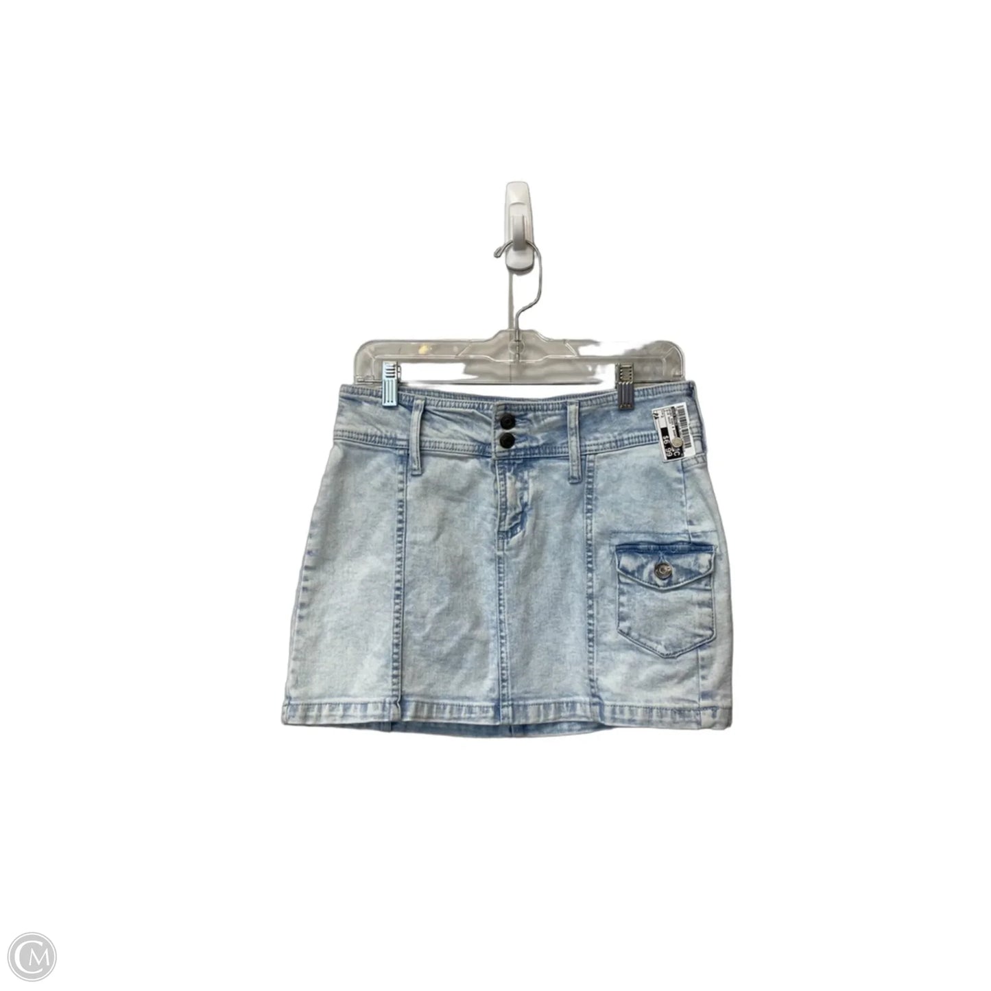 Skirt Mini & Short By Wild Fable In Blue Denim, Size: 2