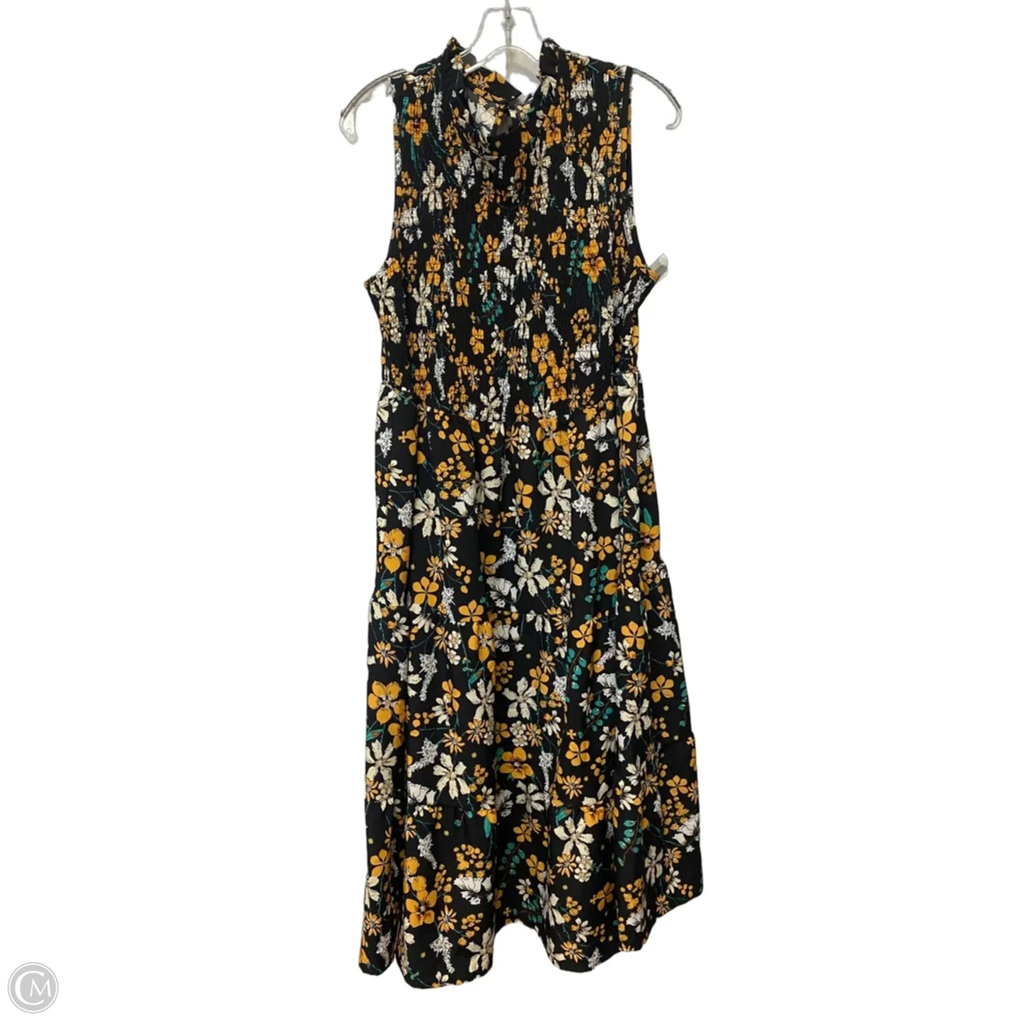 Dress Casual Maxi By Bloomchic In Black, Size: 14