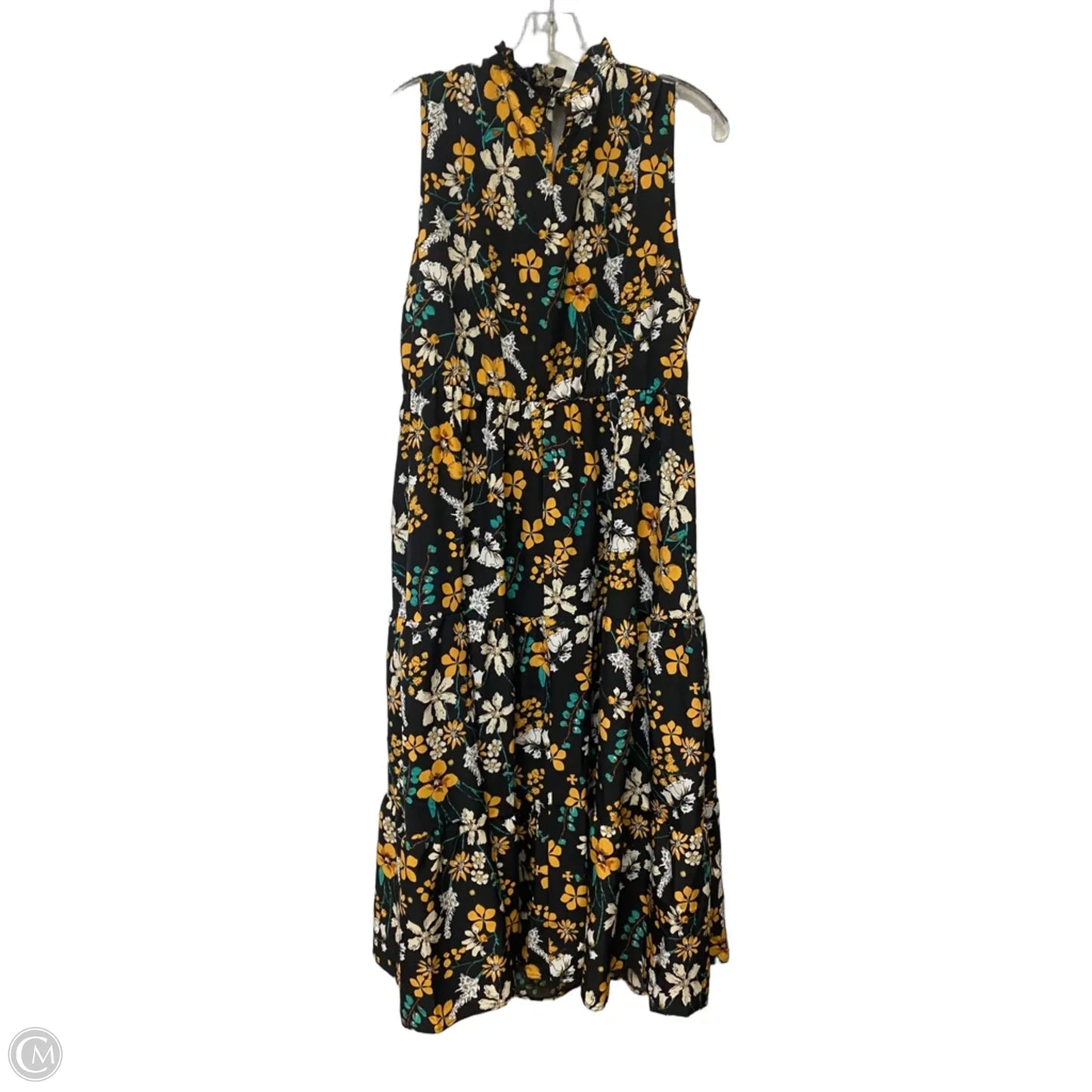 Dress Casual Maxi By Bloomchic In Black, Size: 14