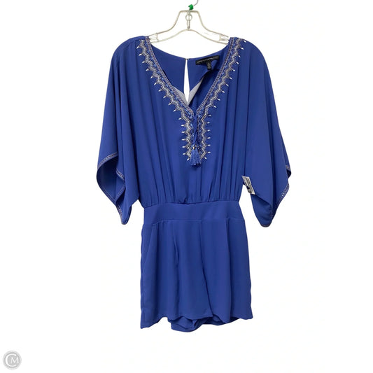 Dress Casual Midi By White House Black Market In Blue, Size: 0