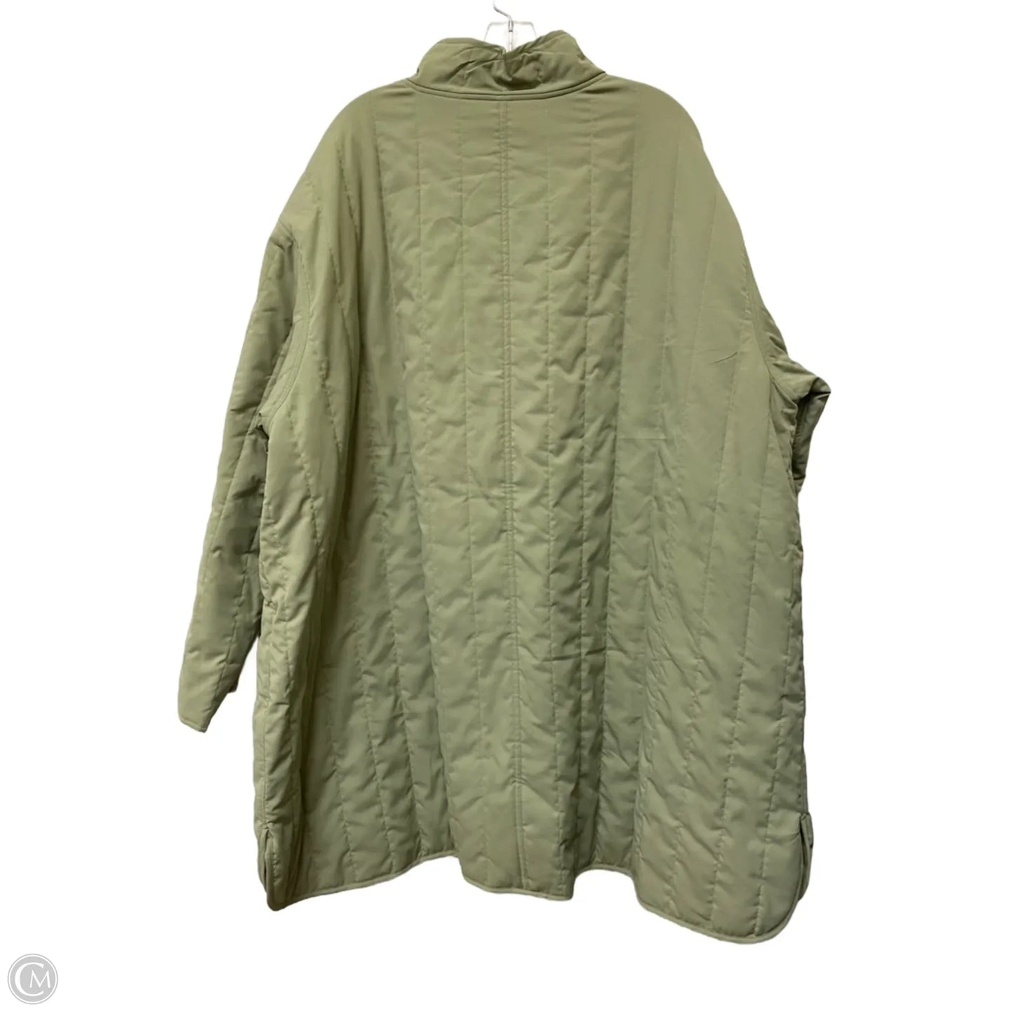 Coat Puffer & Quilted By Calia In Green, Size: 3x