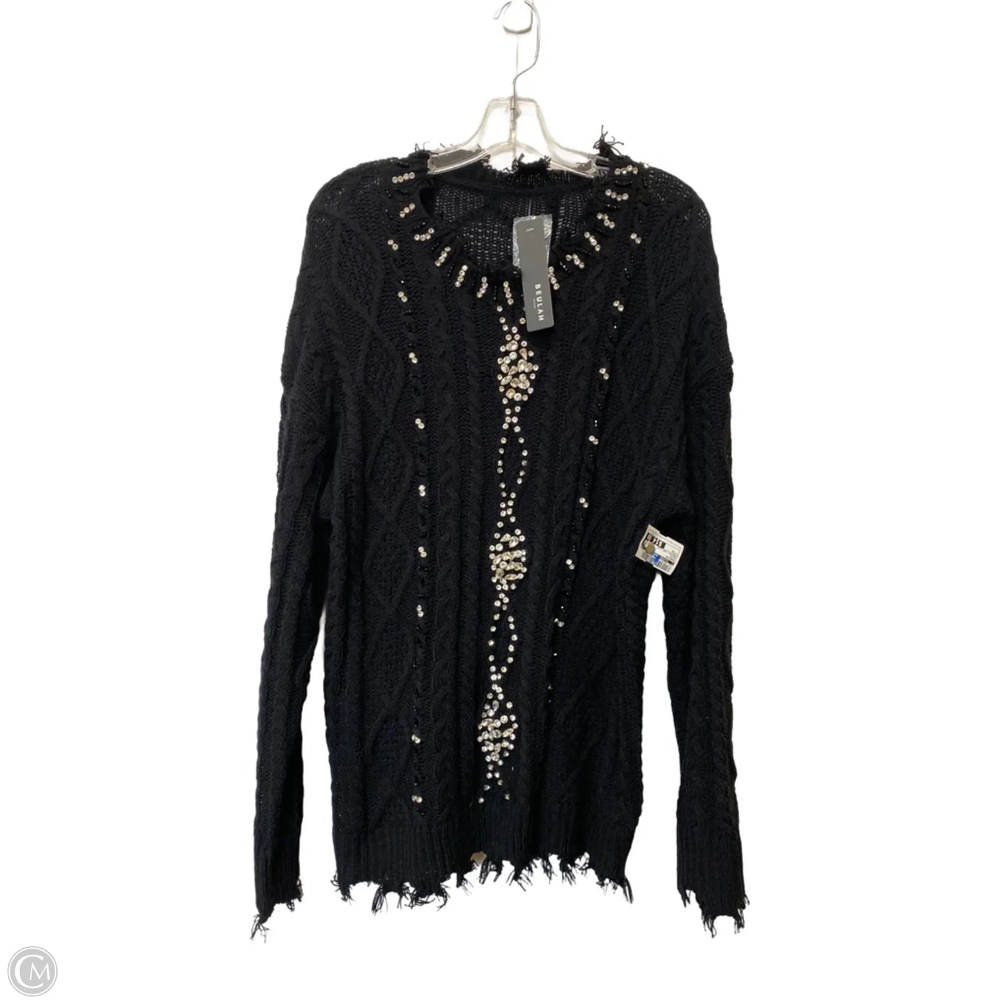 Sweater By Clothes Mentor In Black, Size: M