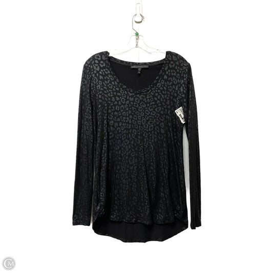 Top Long Sleeve By White House Black Market In Animal Print, Size: S