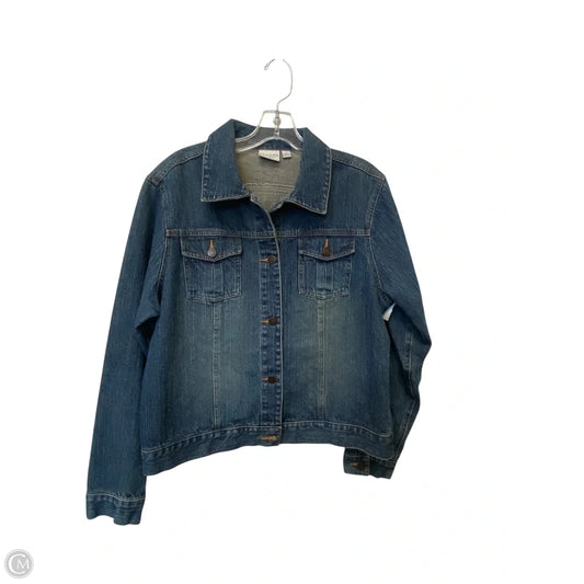 Jacket Denim By Sonoma In Blue Denim, Size: L