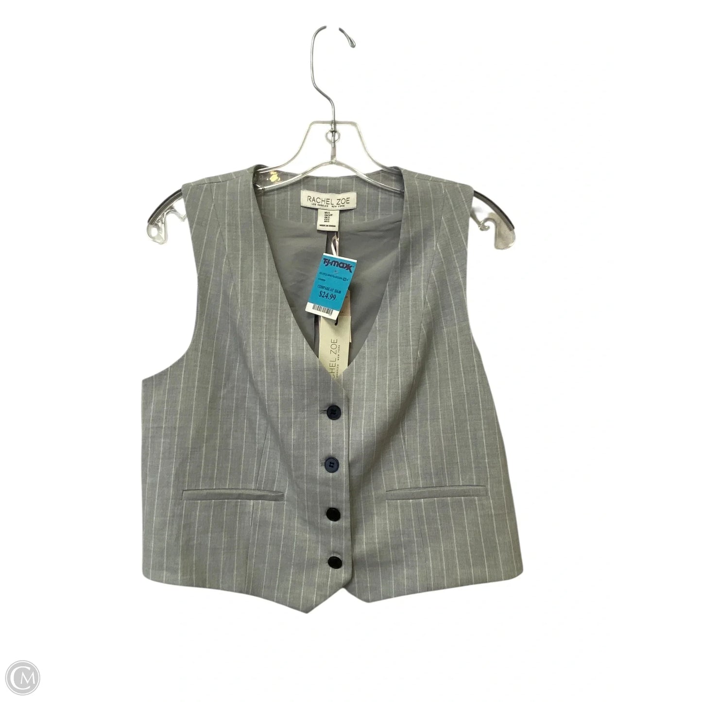 Vest Other By Rachel Zoe In Grey, Size: S