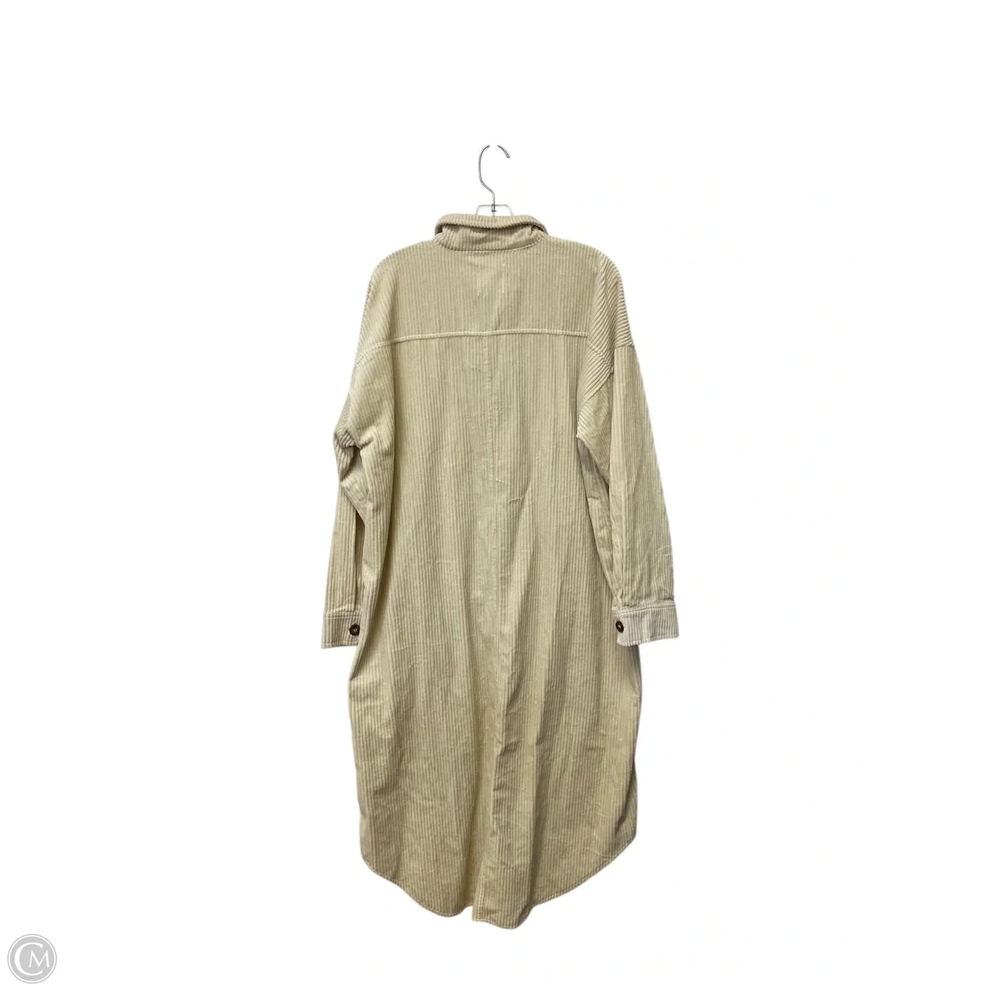 Dress Casual Midi By Le Lis In Cream, Size: L
