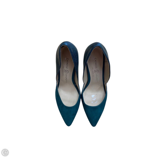 Shoes Heels Stiletto By Chinese Laundry In Green, Size: 6