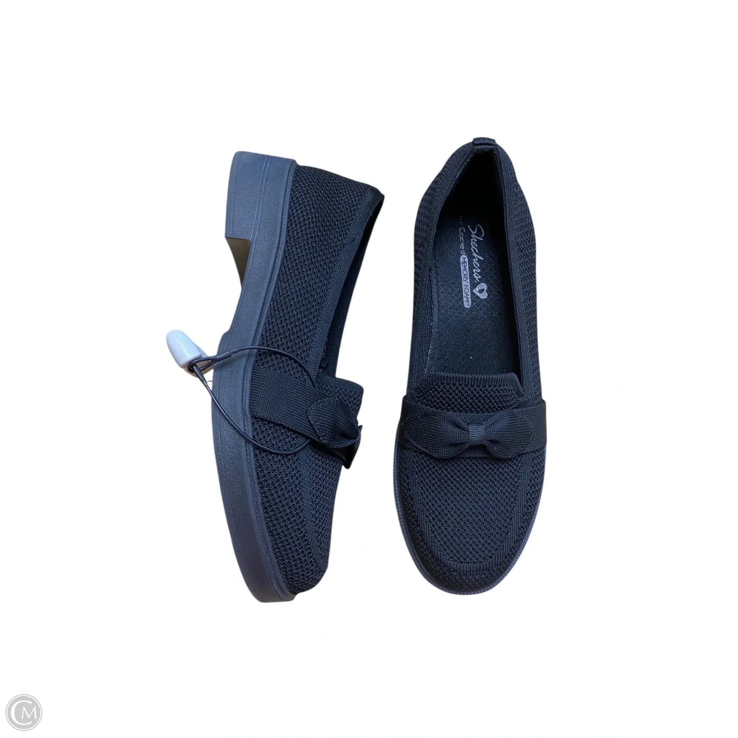 Shoes Flats By Skechers In Black, Size: 7.5