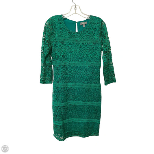 Dress Designer By Neiman Marcus In Green, Size: 8