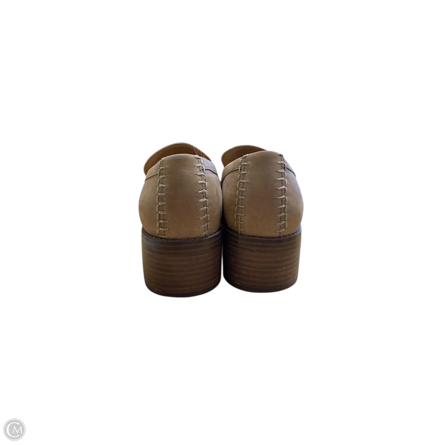 Shoes Heels Block By Crown Vintage In Brown, Size: 8.5