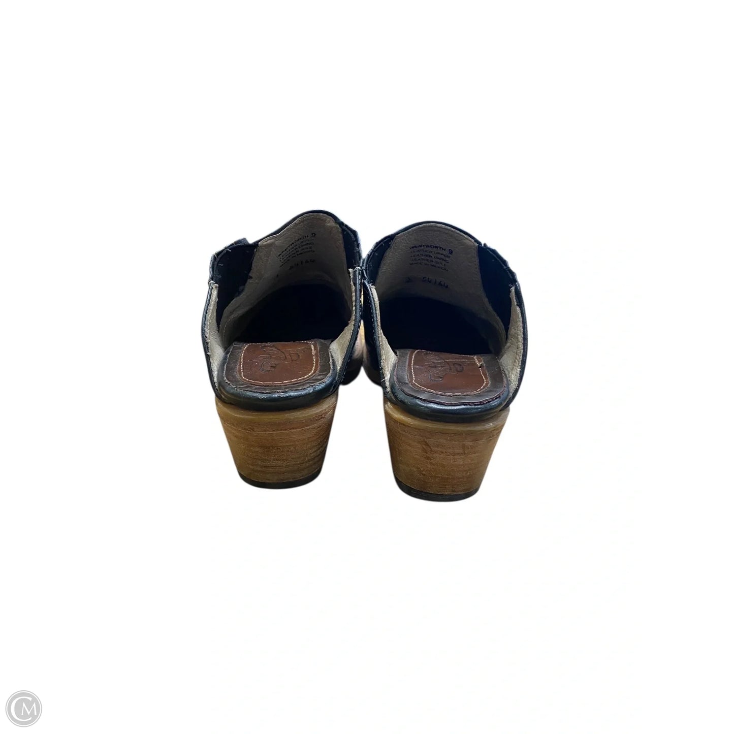 Boots Ankle Heels By Freebird In Black, Size: 9