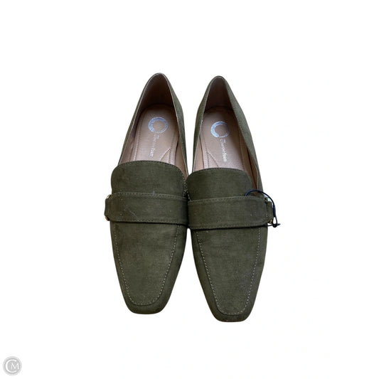 Shoes Flats By Cme In Green, Size: 8.5