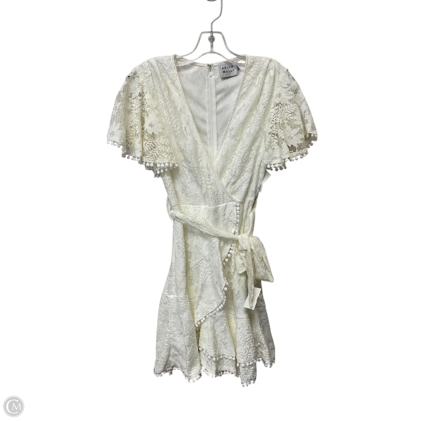 Dress Casual Short By Hello Molly In White, Size: M