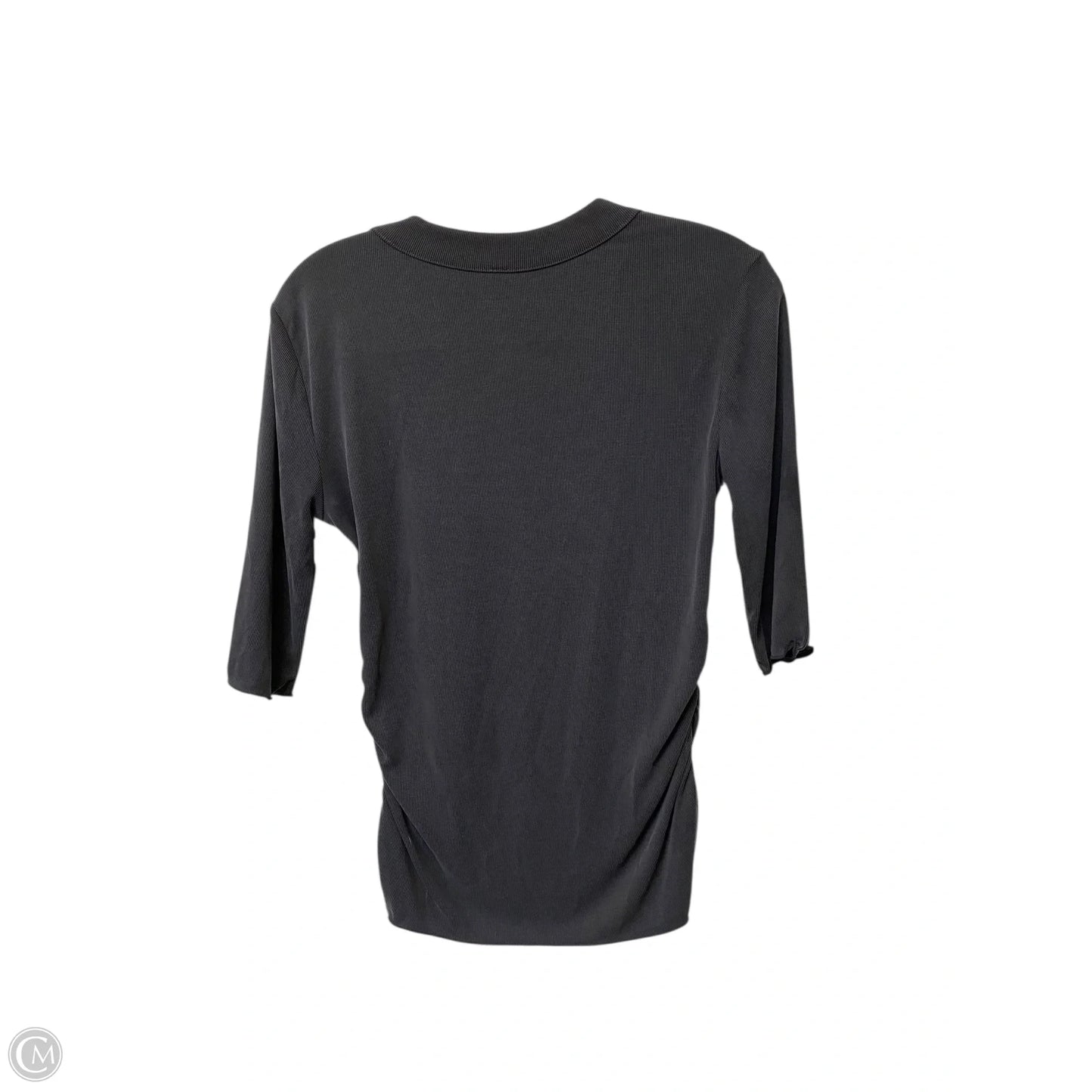 Top 3/4 Sleeve Basic By Free People In Grey, Size: L