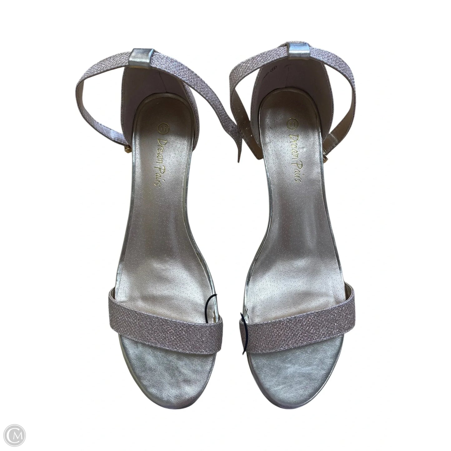 Shoes Heels Wedge By Dream Pairs In Gold, Size: 11