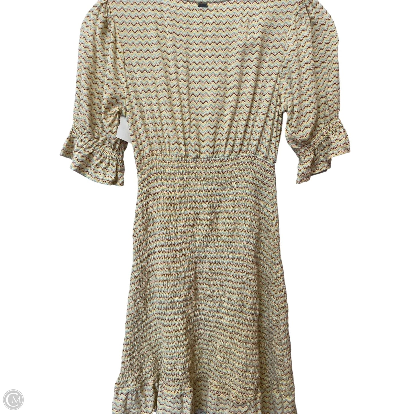 Dress Casual Short By Oneill In Yellow, Size: Xs