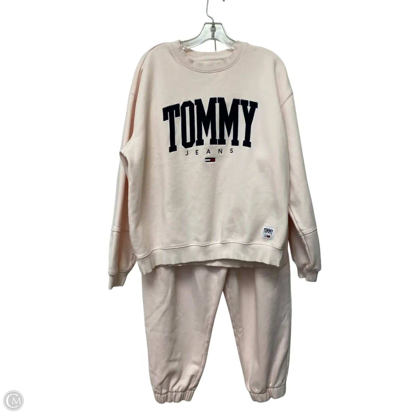 Lounge Set Pants By Tommy Hilfiger In Pink, Size: Xl