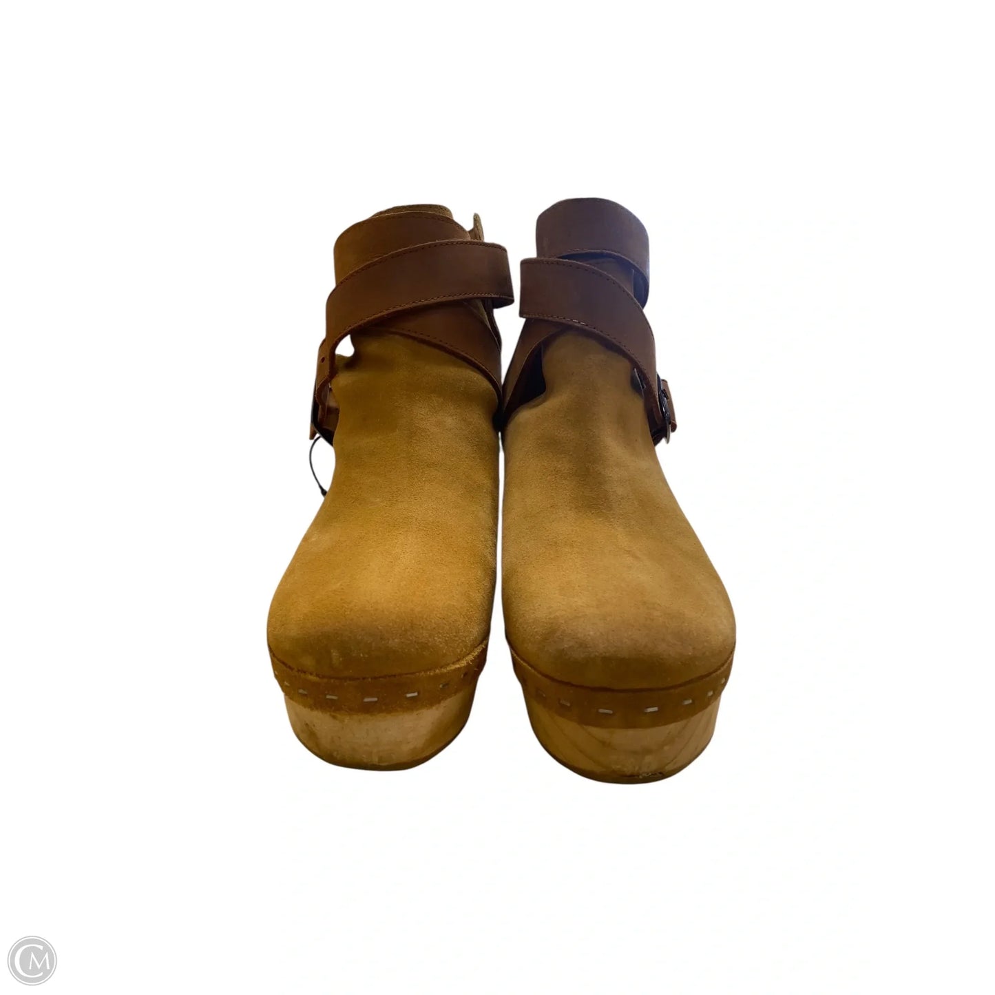 Boots Ankle Heels By Free People In Brown, Size: 8