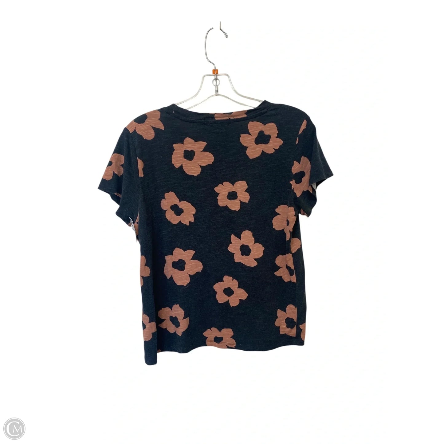Top Short Sleeve Basic By Sanctuary In Floral Print, Size: L