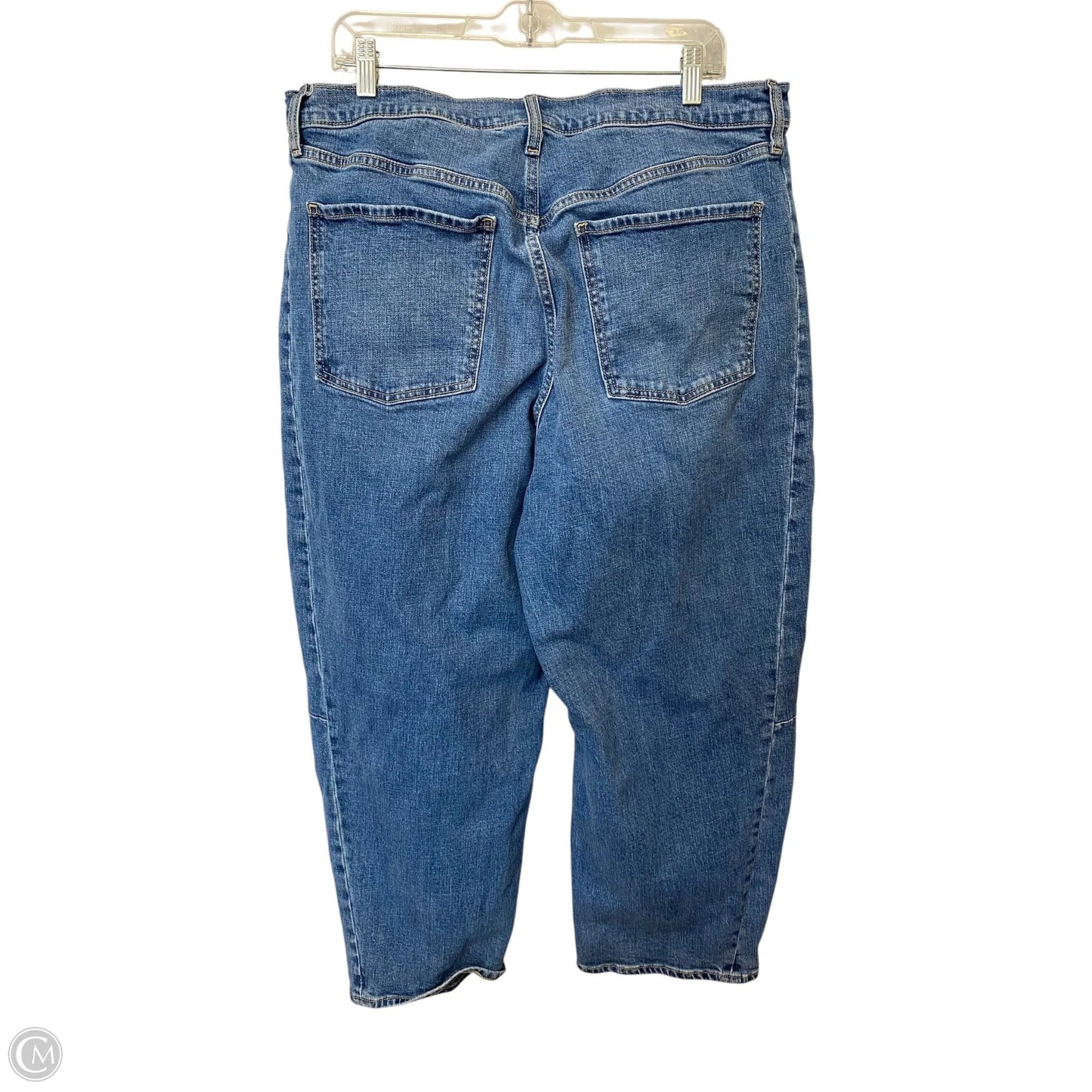 Jeans Boyfriend By Old Navy In Blue Denim, Size: 18