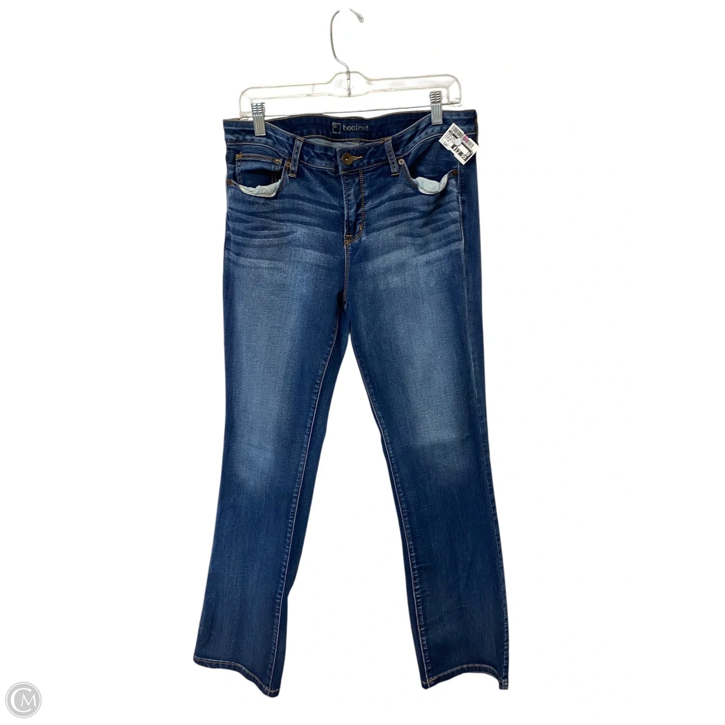 Jeans Boot Cut By Jcp In Blue Denim, Size: 14