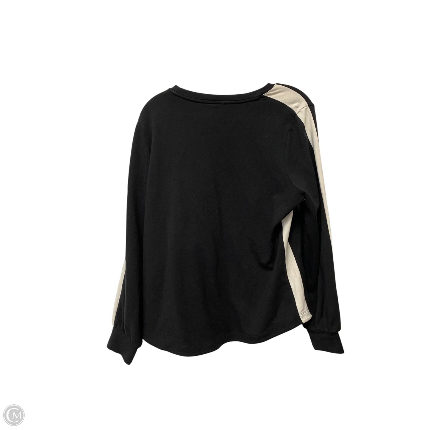 Lounge Set Pants By Chicos In Black & White, Size: M