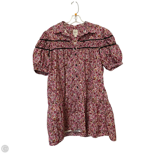 Dress Casual Short By Maeve In Pink, Size: S