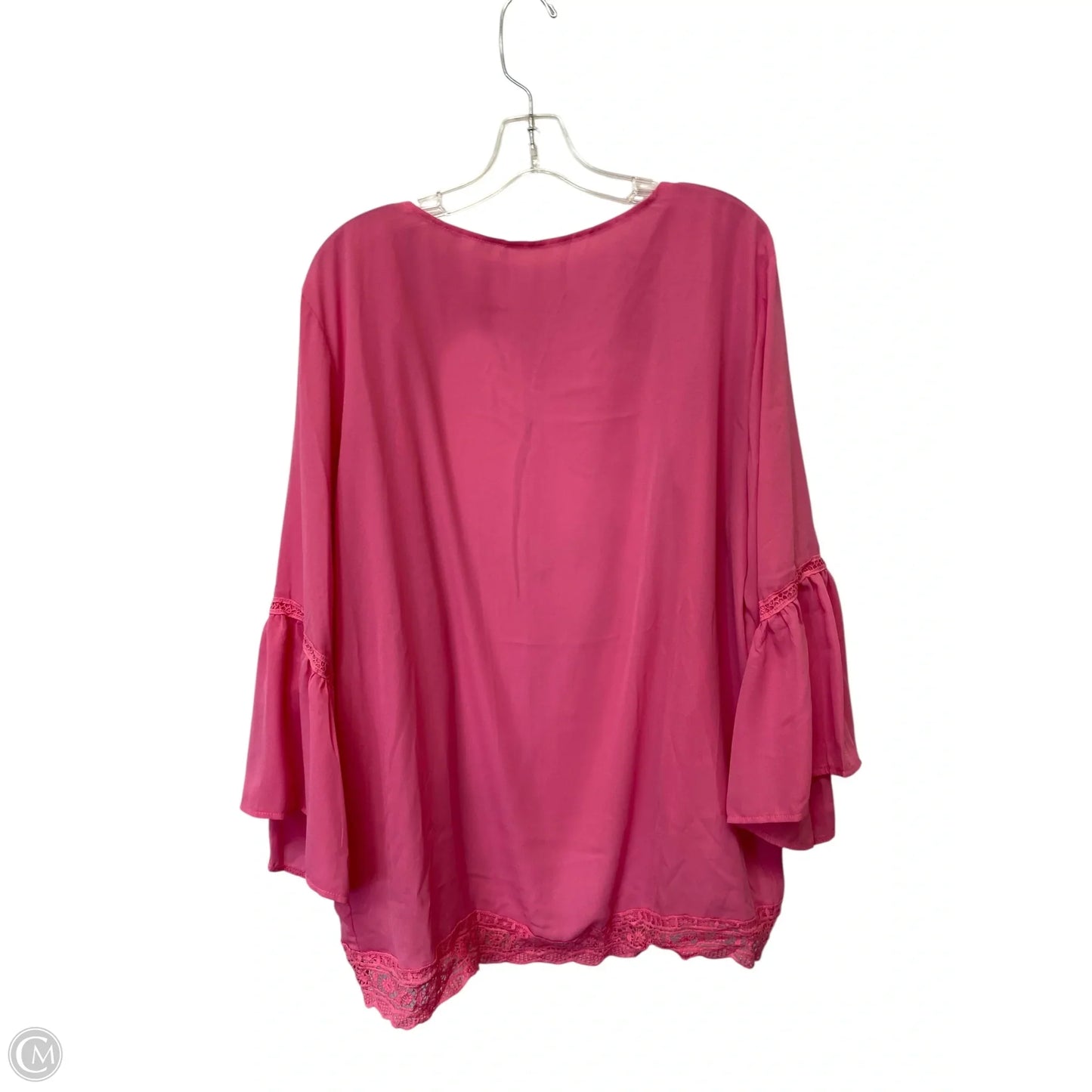 Shawl By Cmf In Pink, Size: M