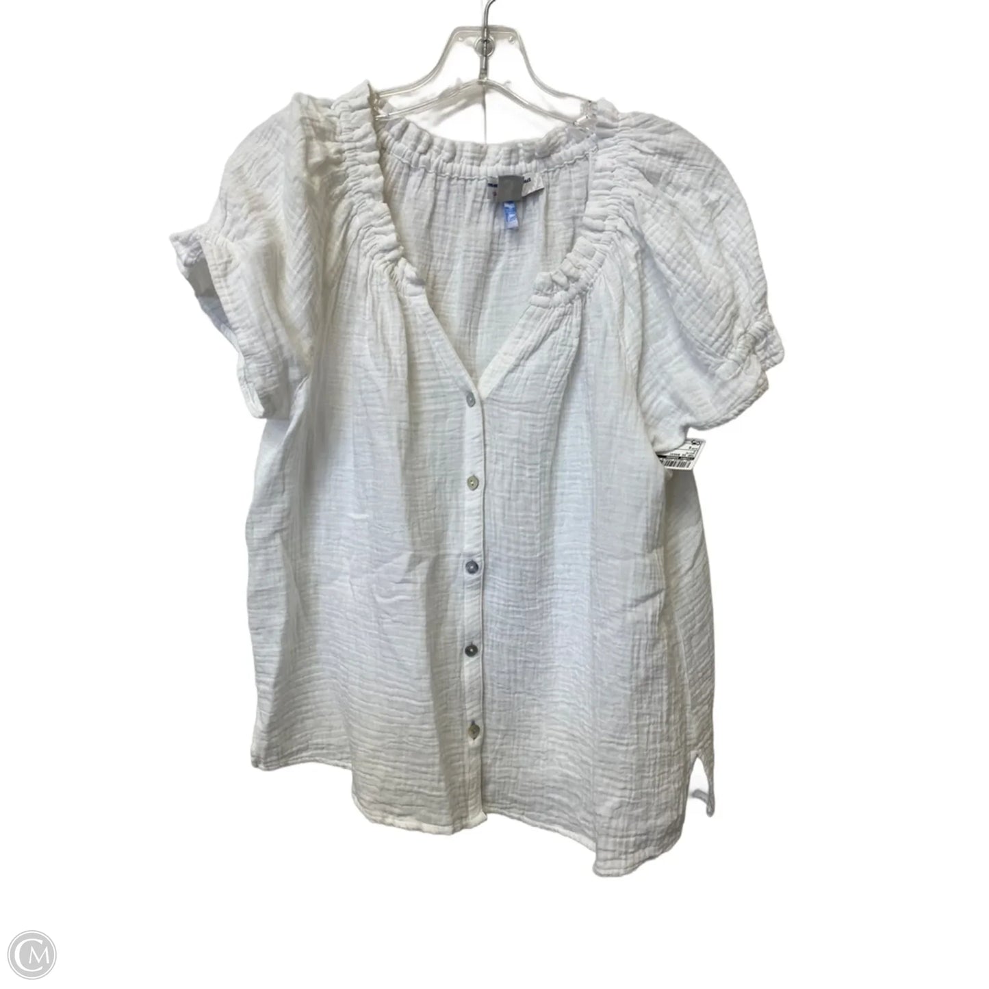 Top Short Sleeve Basic By Tommy Bahama In White, Size: S