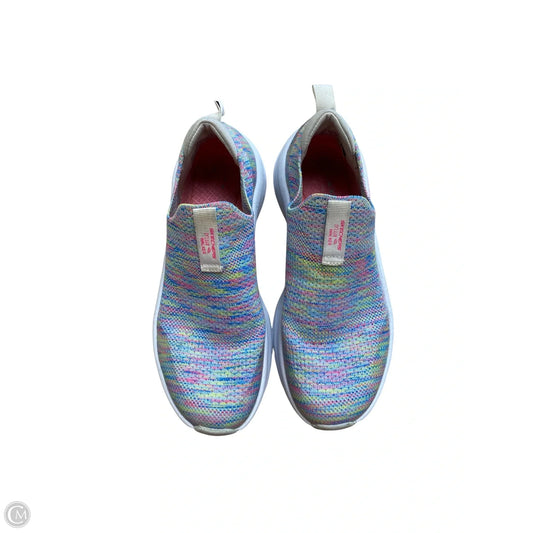 Shoes Athletic By Skechers In Rainbow Print, Size: 7