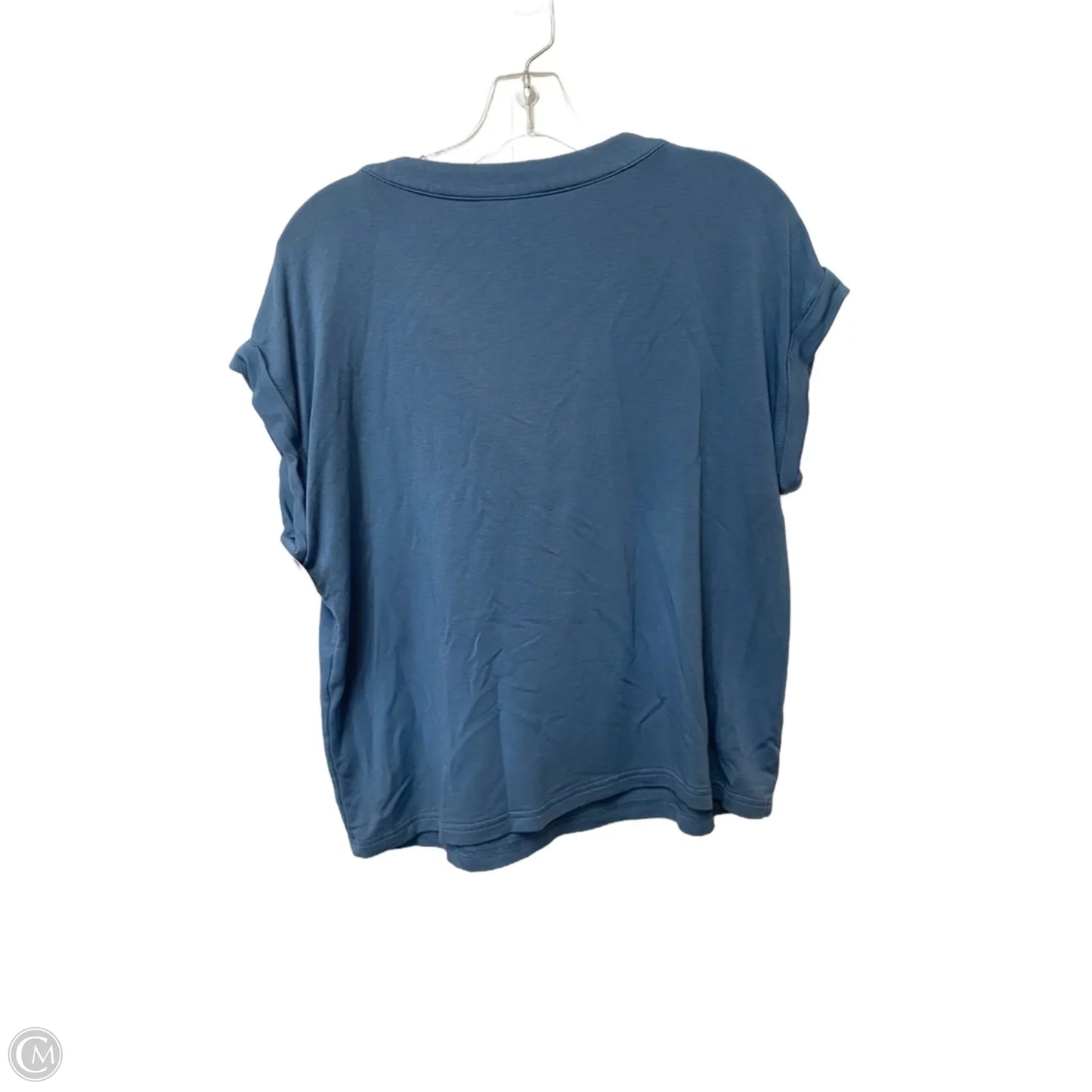 Top Short Sleeve Basic By Lou And Grey In Blue, Size: M