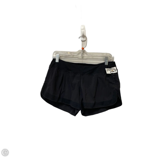 Athletic Shorts By Lululemon In Black, Size: 6
