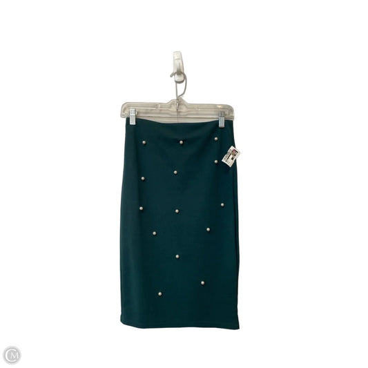 Skirt Midi By Shein In Green, Size: S