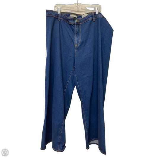 Jeans Wide Leg By Universal Thread In Blue Denim, Size: 18