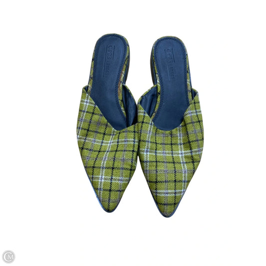 Shoes Flats By Asos In Green, Size: 6