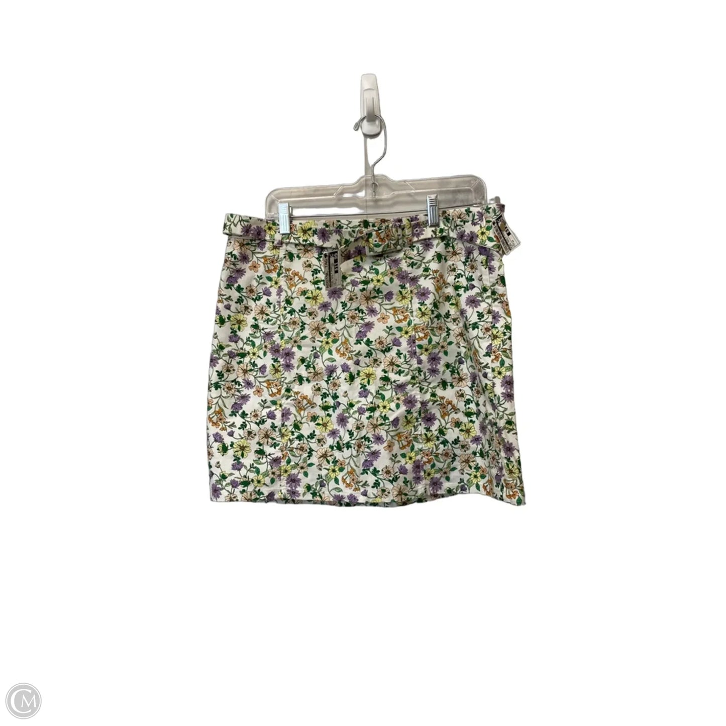 Skirt Mini & Short By Loft In Floral Print, Size: 12