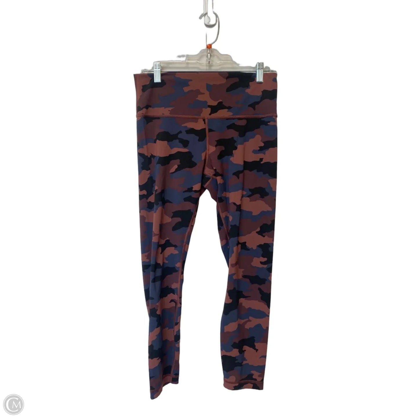 Athletic Leggings By Lululemon In Camouflage Print, Size: 10