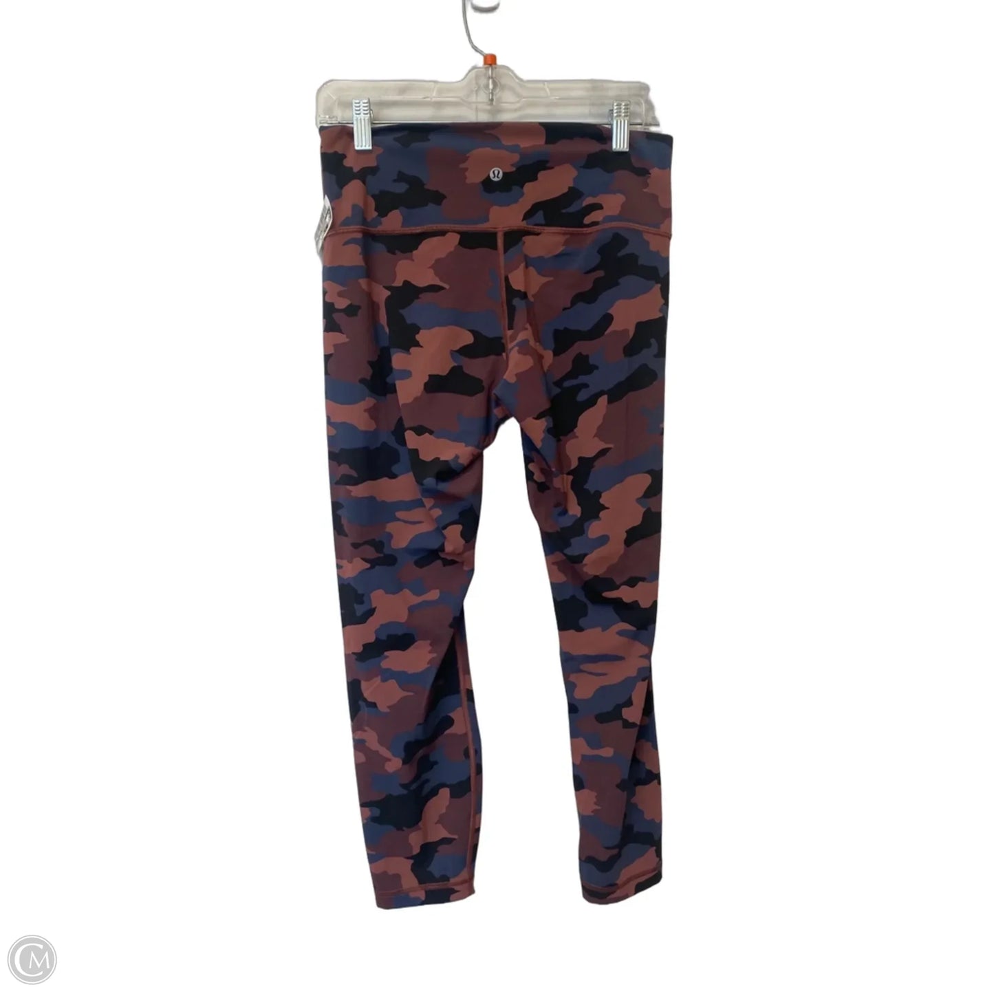 Athletic Leggings By Lululemon In Camouflage Print, Size: 10