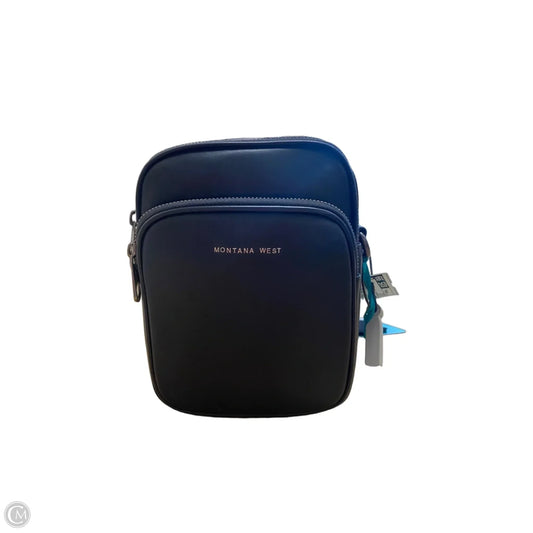 Crossbody Leather By Montana West, Size: Small