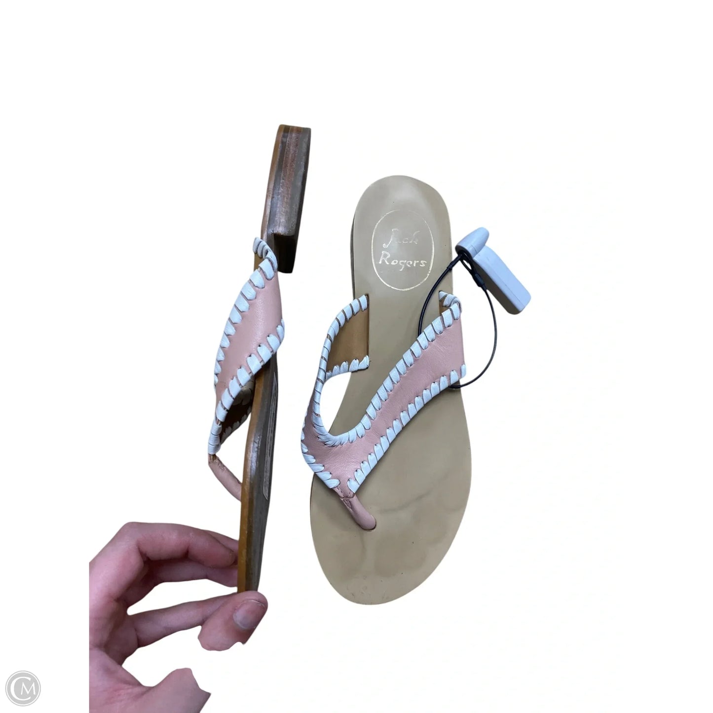 Sandals Flip Flops By Jack Rogers In Pink, Size: 5.5