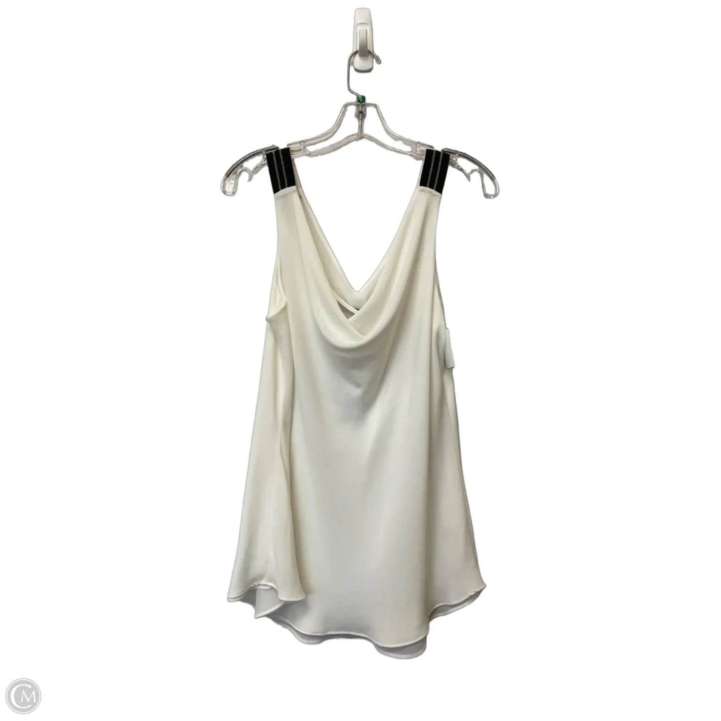 Top Sleeveless Basic By White House Black Market In Black & White, Size: L