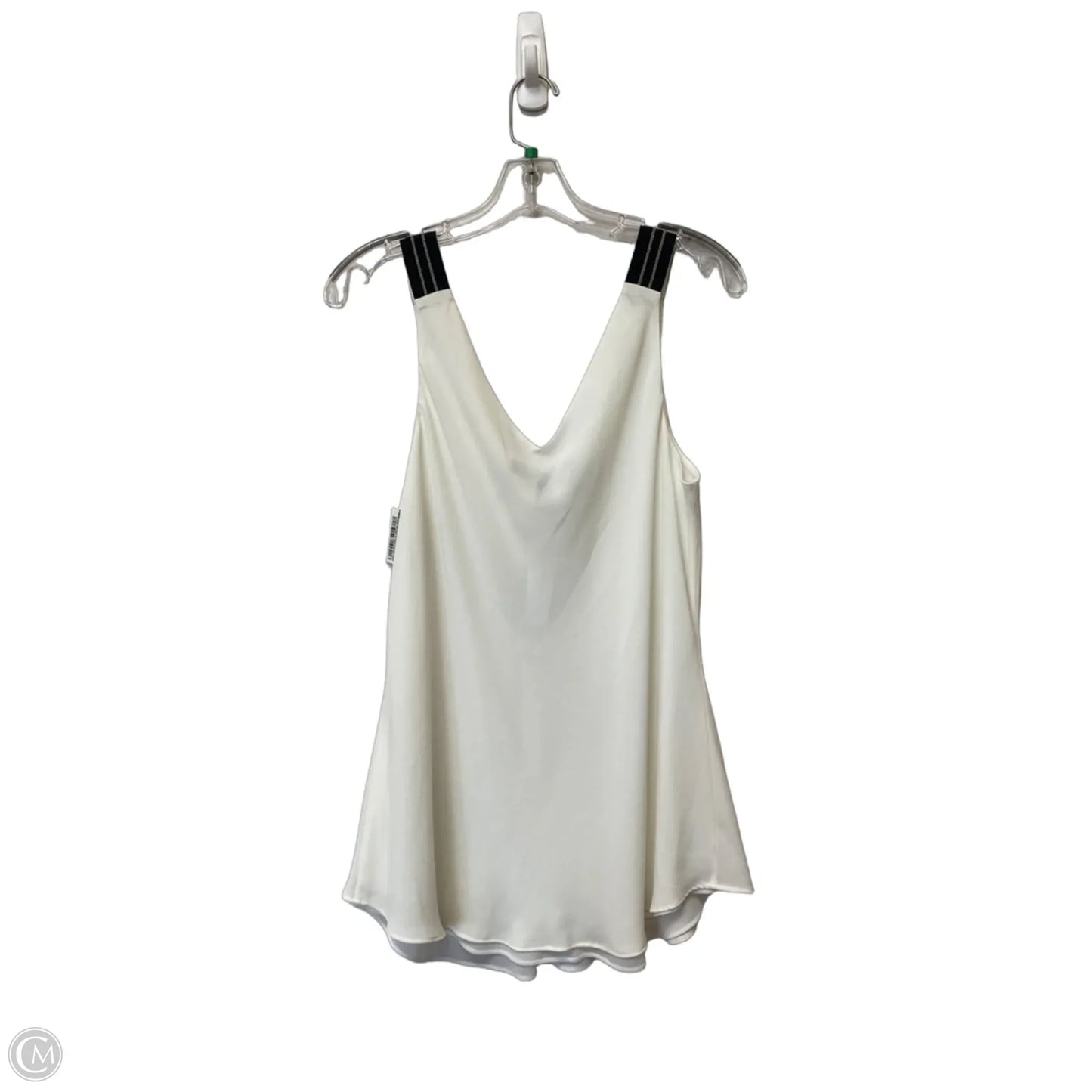 Top Sleeveless Basic By White House Black Market In Black & White, Size: L