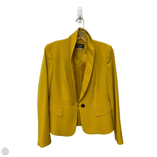 Blazer By Black Label In Yellow, Size: S