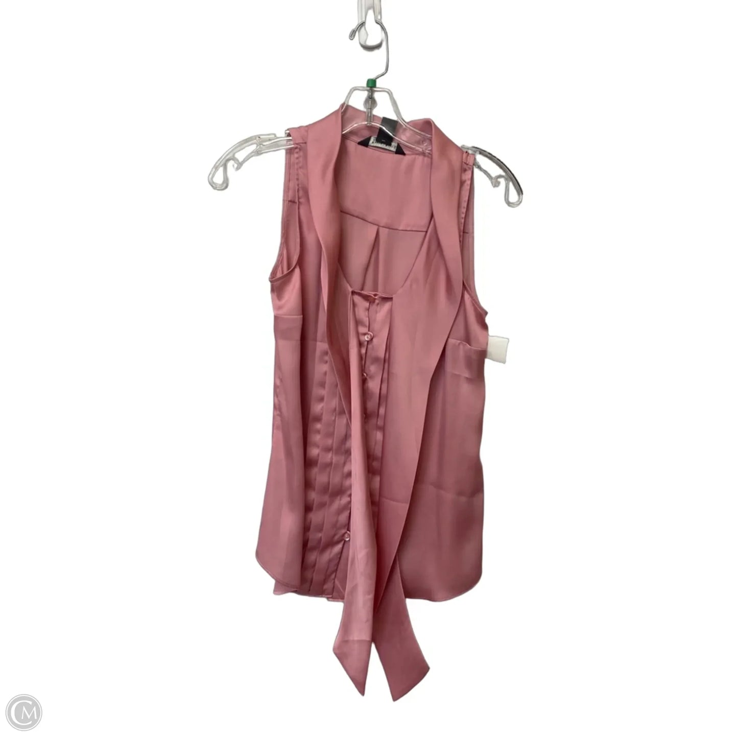 Top Sleeveless Basic By White House Black Market In Pink, Size: Xs