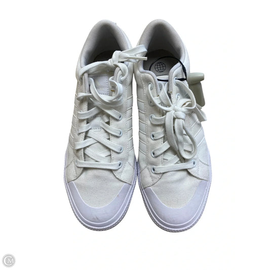 Shoes Sneakers By Adidas In White, Size: 9