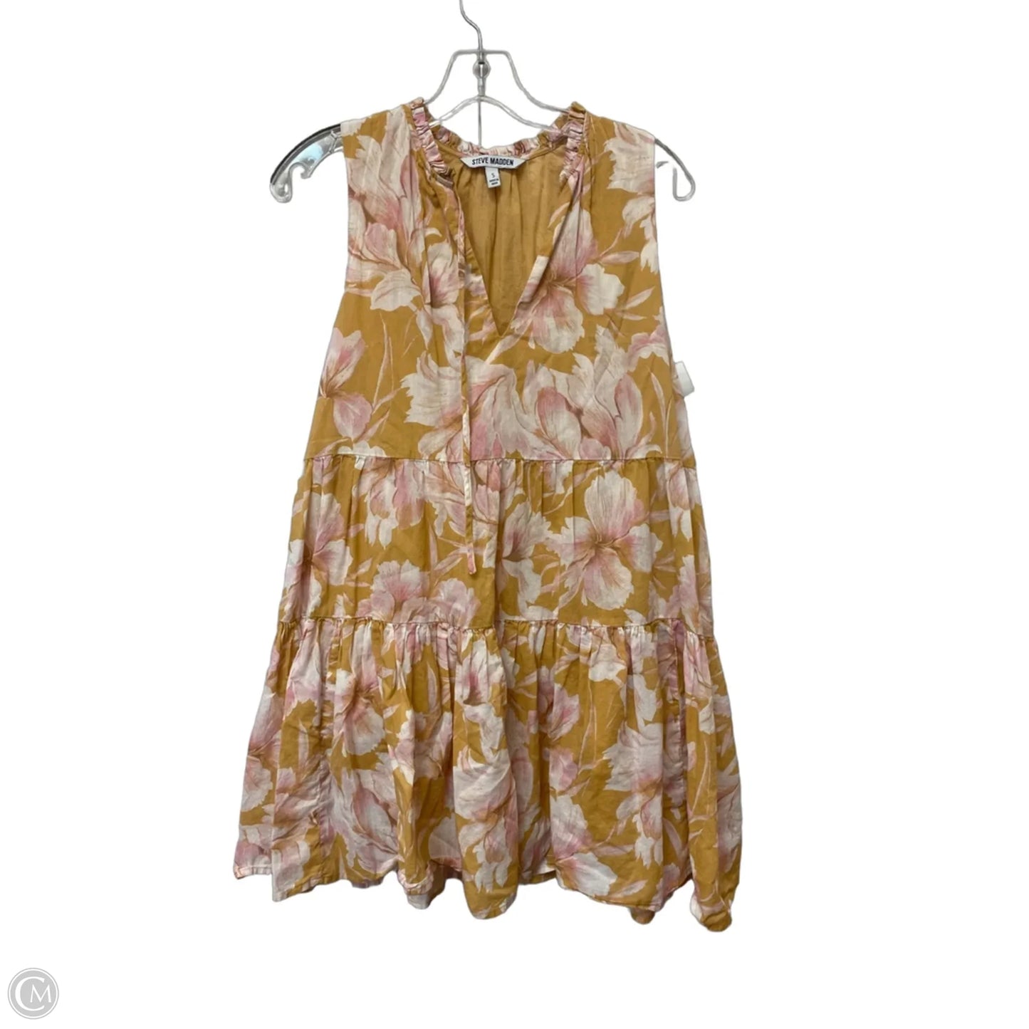 Dress Casual Short By Steve Madden In Floral Print, Size: S