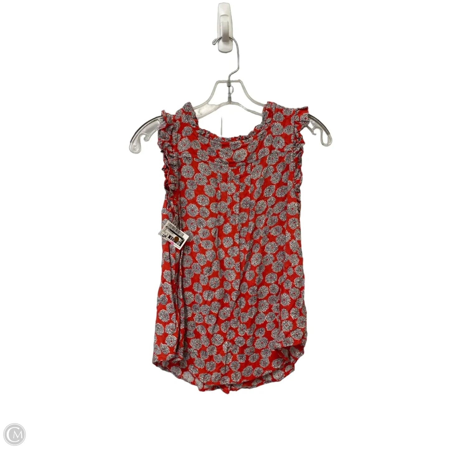 Top Sleeveless By Maeve In Red, Size: 0