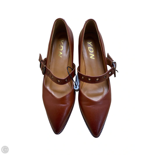 Shoes Heels Block By Cmf In Red, Size: 8