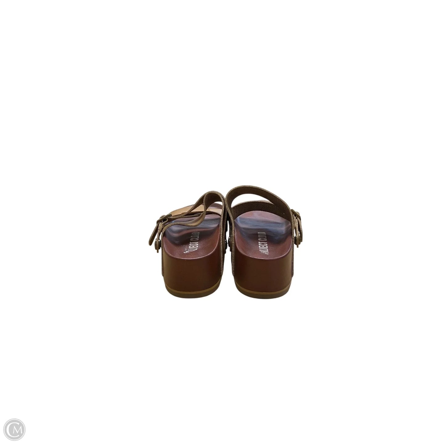Sandals Flats By Cmf In Brown, Size: 7.5
