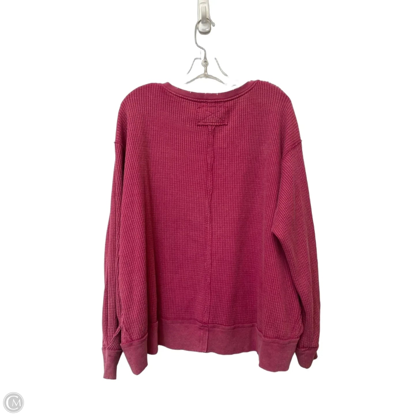 Top Long Sleeve Basic By We The Free In Pink, Size: Xs